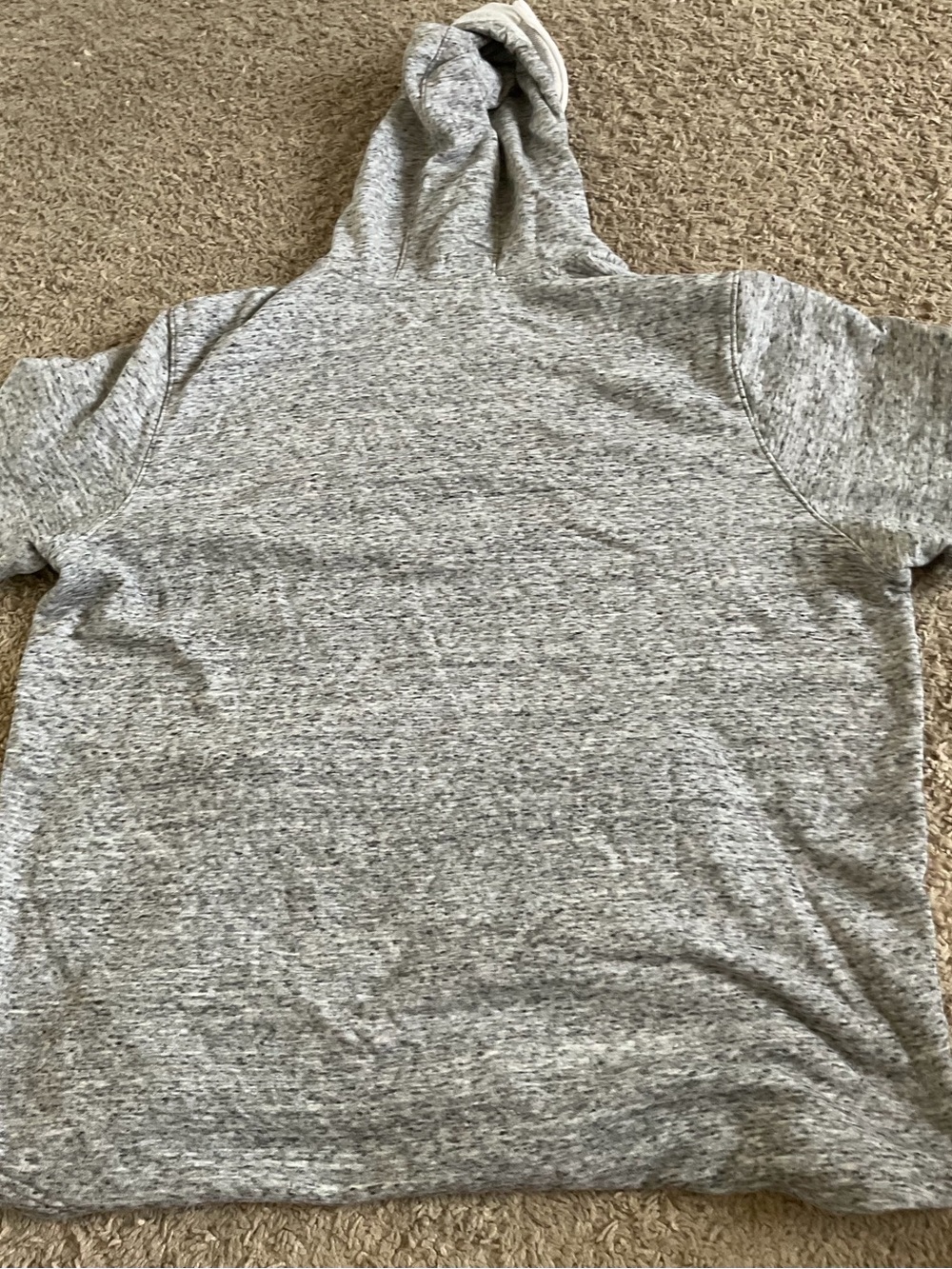 Men’s XL used as is UA Under armour grey terry short sleeve hoodie - Picture 5 of 5